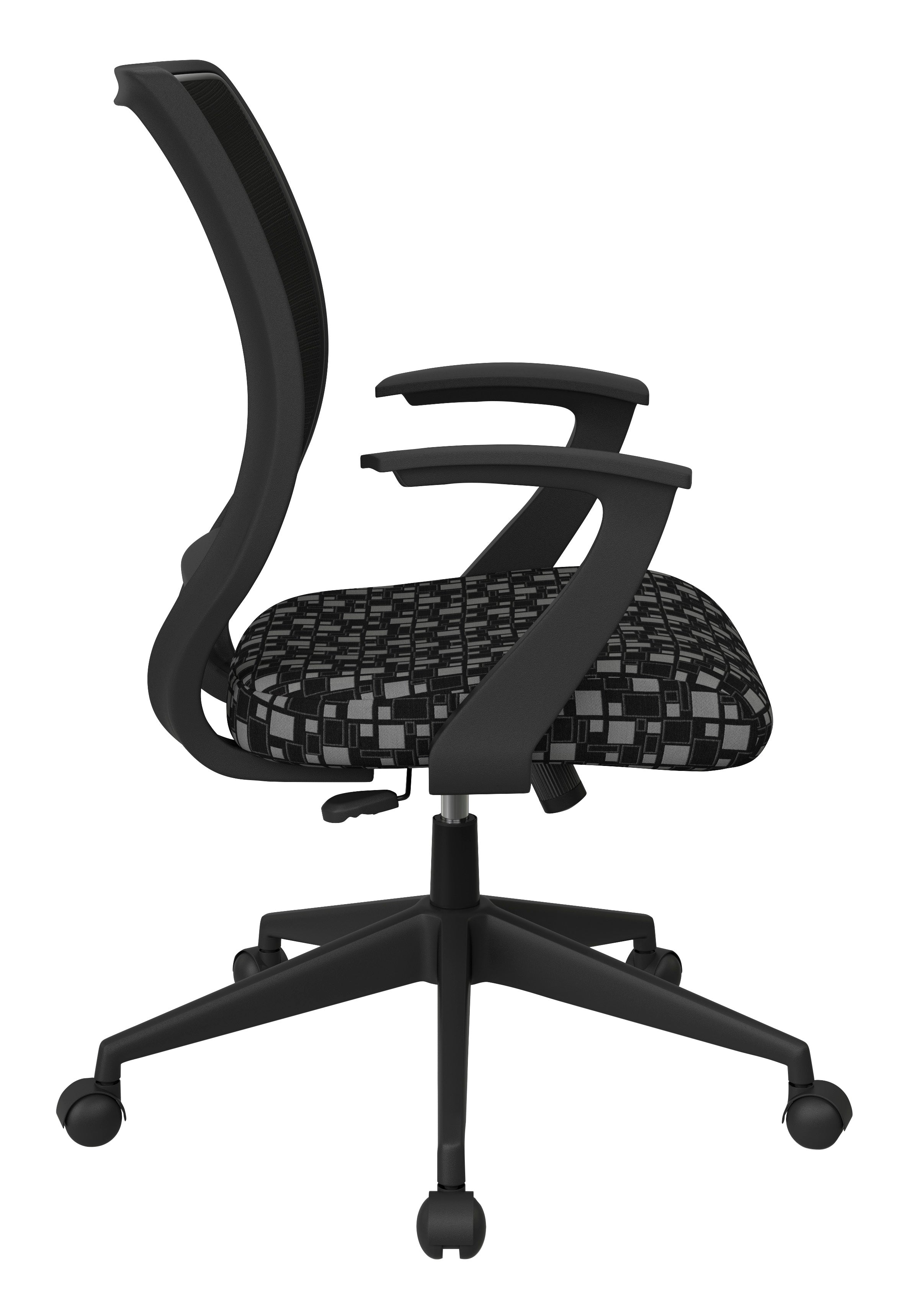 Screen Back Task Chair with "T" Arms 1